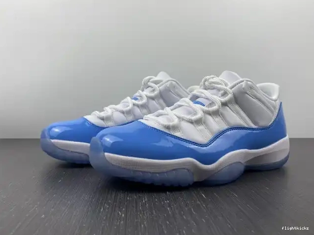 Jordan "Carolina Air Release" Low 11 mens Retro 2017 528895-106 0605